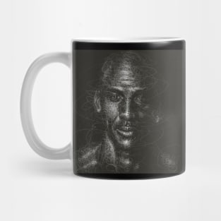 BASKETBALLART - JORDAN WHITEPENCIL Mug